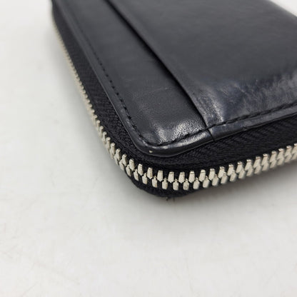 【中古品】【メンズ/レディース】 DECI デシ SMALL ROUND ZIP MINI WALLET 202204003 スモール ラウンドジップ ミニウォレット 財布 200-260830-as-02-izu カラー：ブラック 万代Net店