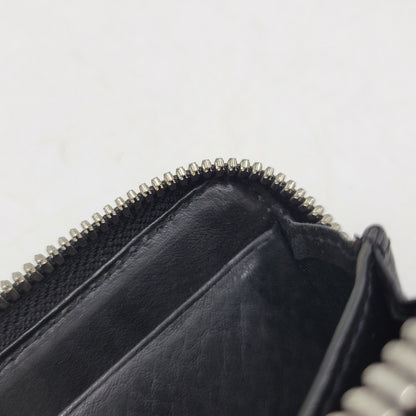 【中古品】【メンズ/レディース】 DECI デシ SMALL ROUND ZIP MINI WALLET 202204003 スモール ラウンドジップ ミニウォレット 財布 200-260830-as-02-izu カラー：ブラック 万代Net店