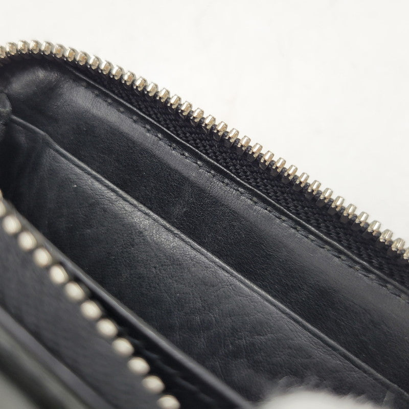 【中古品】【メンズ/レディース】 DECI デシ SMALL ROUND ZIP MINI WALLET 202204003 スモール ラウンドジップ ミニウォレット 財布 200-260830-as-02-izu カラー：ブラック 万代Net店