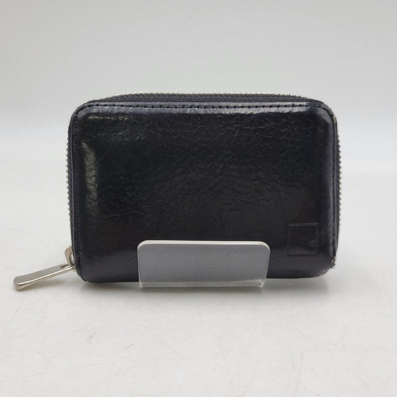 【中古品】【メンズ/レディース】 DECI デシ SMALL ROUND ZIP MINI WALLET 202204003 スモール ラウンドジップ ミニウォレット 財布 200-260830-as-02-izu カラー：ブラック 万代Net店