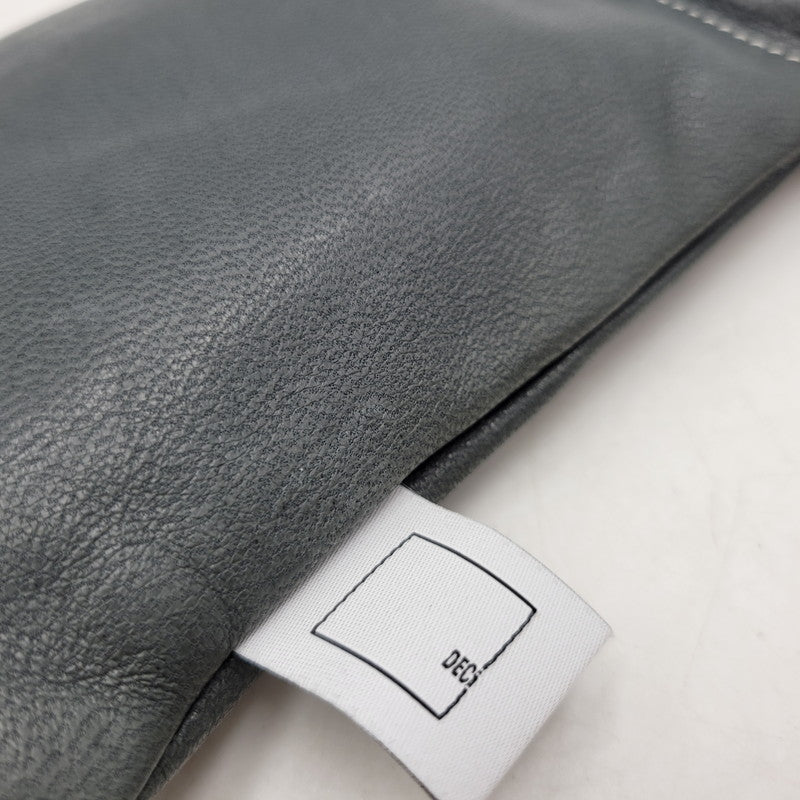 【中古品】【メンズ/レディース】 DECI デシ SMALL ROUND ZIP MINI WALLET 202204003 スモール ラウンドジップ ミニウォレット 財布 200-260830-as-02-izu カラー：ブラック 万代Net店