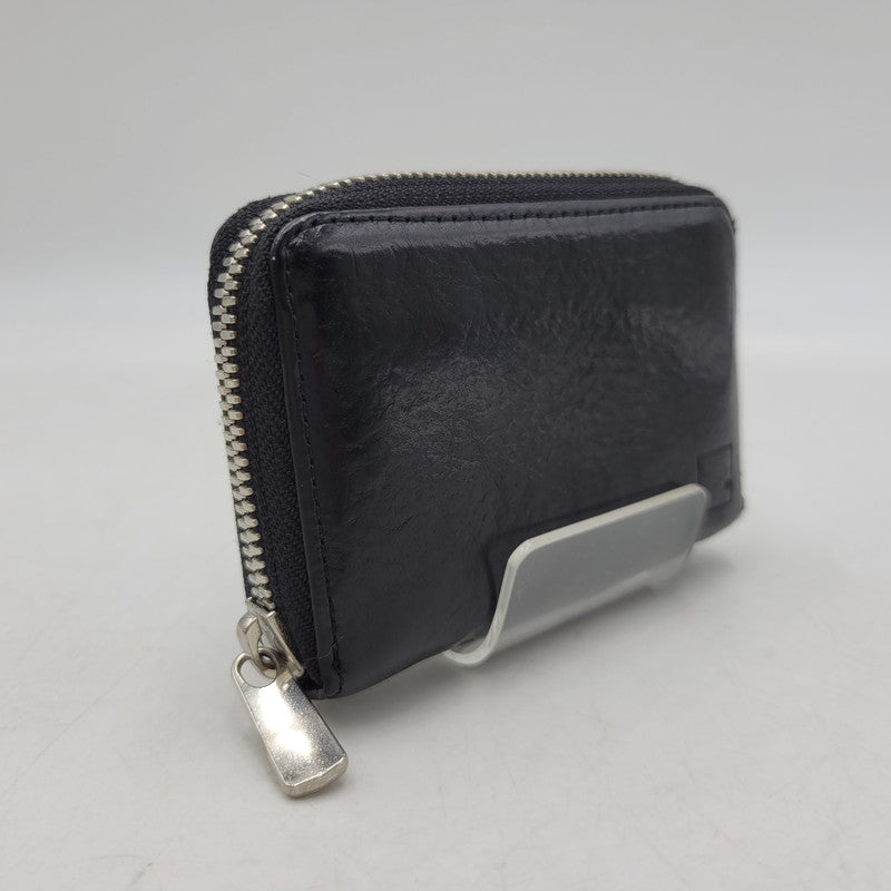 【中古品】【メンズ/レディース】 DECI デシ SMALL ROUND ZIP MINI WALLET 202204003 スモール ラウンドジップ ミニウォレット 財布 200-260830-as-02-izu カラー：ブラック 万代Net店