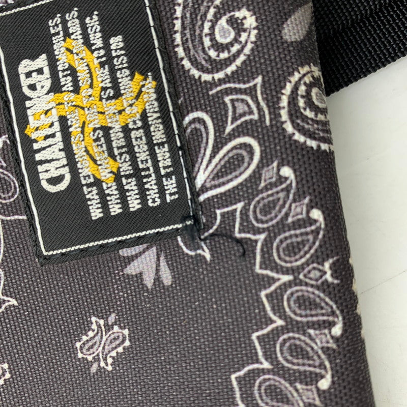 【中古品】【メンズ/レディース】 CHALLENGER チャレンジャー 23SS BANDANA SACOCHE バンダナ サコッシュ カバン 鞄 188-260819-cs-04-izu カラー：グレー 万代Net店