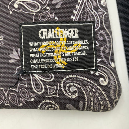 【中古品】【メンズ/レディース】 CHALLENGER チャレンジャー 23SS BANDANA SACOCHE バンダナ サコッシュ カバン 鞄 188-260819-cs-04-izu カラー：グレー 万代Net店