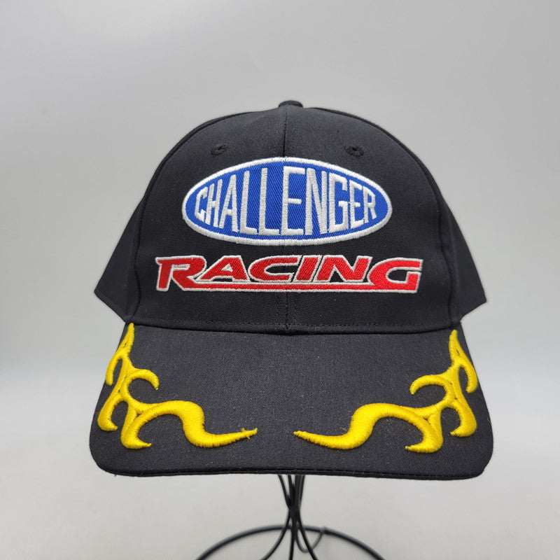 【中古品】【メンズ/レディース】 CHALLENGER チャレンジャー RACING CAP レーシング キャップ 帽子 185-260829-kh-15-izu サイズ：F カラー：ブラック 万代Net店