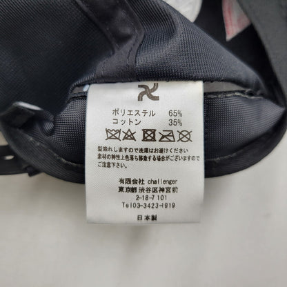 【中古品】【メンズ/レディース】 CHALLENGER チャレンジャー RACING CAP レーシング キャップ 帽子 185-260829-kh-15-izu サイズ：F カラー：ブラック 万代Net店