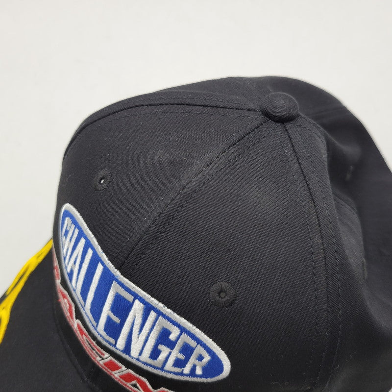 【中古品】【メンズ/レディース】 CHALLENGER チャレンジャー RACING CAP レーシング キャップ 帽子 185-260829-kh-15-izu サイズ：F カラー：ブラック 万代Net店