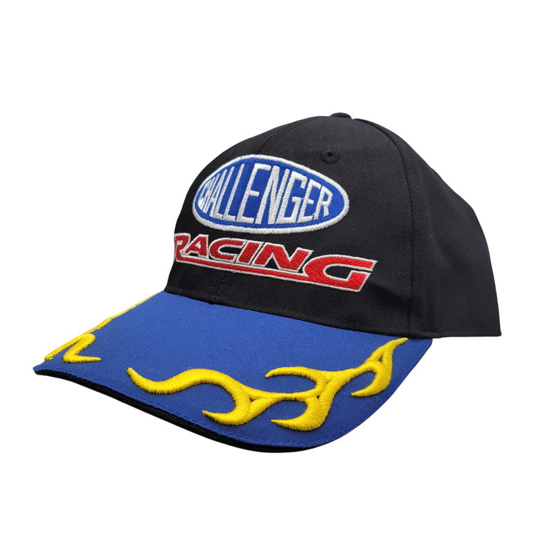 【中古品】【メンズ/レディース】 CHALLENGER チャレンジャー RACING CAP レーシングキャップ 帽子 185-260830-as-04-izu サイズ：F カラー：ブラック 万代Net店
