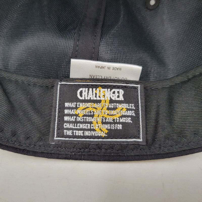 【中古品】【メンズ/レディース】 CHALLENGER チャレンジャー RACING CAP レーシングキャップ 帽子 185-260830-as-04-izu サイズ：F カラー：ブラック 万代Net店
