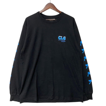 【中古品】【メンズ】 CHALLENGER チャレンジャー L/S ICECREAM TEE 長袖 アイスクリーム Tシャツ 142-260829-as-08-izu サイズ：L カラー：ブラック 万代Net店