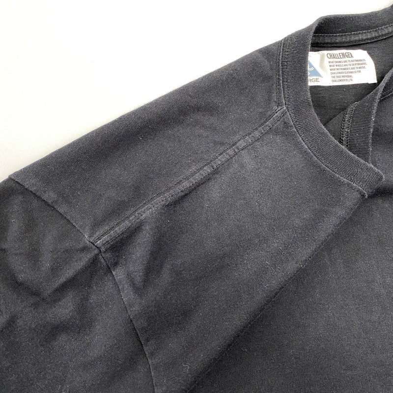【中古品】【メンズ】 CHALLENGER チャレンジャー L/S ICECREAM TEE 長袖 アイスクリーム Tシャツ 142-260829-as-08-izu サイズ：L カラー：ブラック 万代Net店