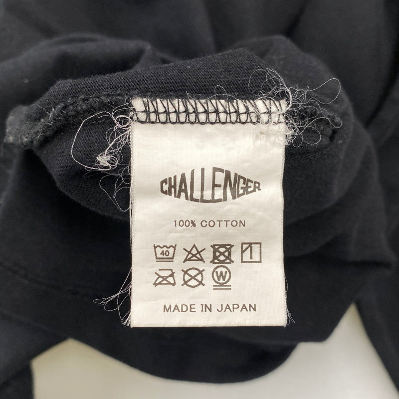 【中古品】【メンズ】 CHALLENGER チャレンジャー L/S ICECREAM TEE 長袖 アイスクリーム Tシャツ 142-260829-as-08-izu サイズ：L カラー：ブラック 万代Net店