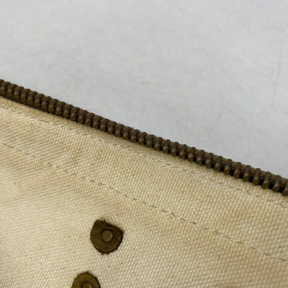 【現状渡し品】【メンズ/レディース】 WASTE(TWICE) ウェストトゥワイス × VASCO ヴァスコ CANVAS LEATHER TOTE BAG キャンバス レザー トートバッグ カバン 鞄 188-260903-as-22-izu カラー：ホワイト×ブラウン 万代Net店
