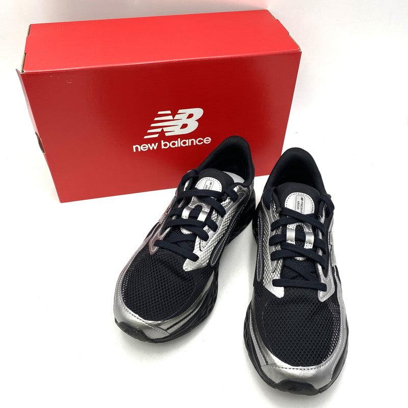 【中古品】【メンズ】 NEW BALANCE ニューバランス MARISTE4 FRESH FOAM ARISHI V4 TIRALUX フレッシュ フォーム アリシ ティラルクス スニーカー 靴 164-260829-kh-08-izu サイズ：28 カラー：ブラック×シルバー 万代Net店