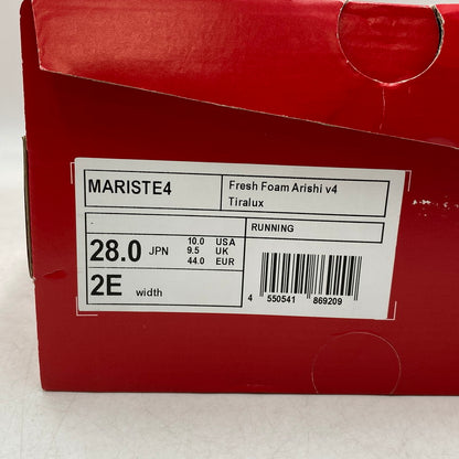 【中古品】【メンズ】 NEW BALANCE ニューバランス MARISTE4 FRESH FOAM ARISHI V4 TIRALUX フレッシュ フォーム アリシ ティラルクス スニーカー 靴 164-260829-kh-08-izu サイズ：28 カラー：ブラック×シルバー 万代Net店