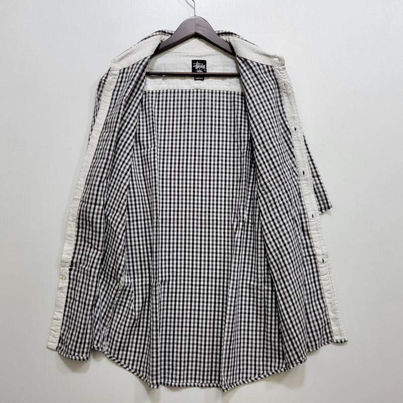 【中古品】【メンズ】 OLD STUSSY オールド ステューシー GINGHAM CHECK SS SHIRT ギンガムチェック 半袖シャツ 142-260903-as-08-izu サイズ：XL カラー：マルチカラー 万代Net店