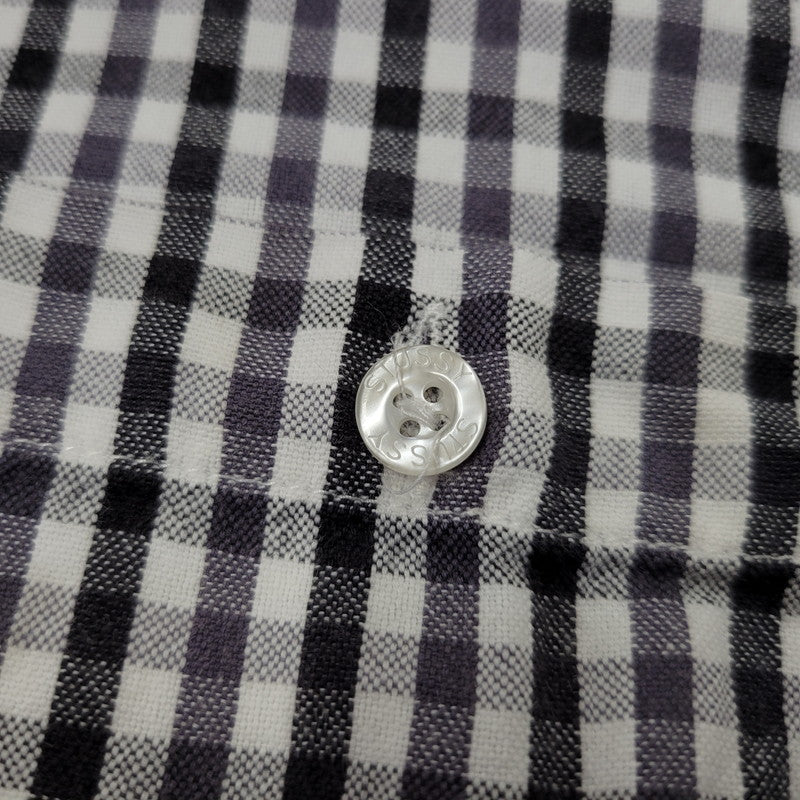 【中古品】【メンズ】 OLD STUSSY オールド ステューシー GINGHAM CHECK SS SHIRT ギンガムチェック 半袖シャツ 142-260903-as-08-izu サイズ：XL カラー：マルチカラー 万代Net店