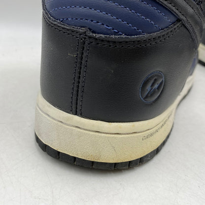 【現状渡し品】【メンズ】 NIKE ナイキ× FRAGMENT DESIGN フラグメントデザイン DJ0383-400 DUNK HIGH TOKYO ダンク ハイ 東京 スニーカー 靴 160-260829-kh-14-izu サイズ：29 カラー：MIDNIGHT NAVY/BLACK-WHITE 万代Net店