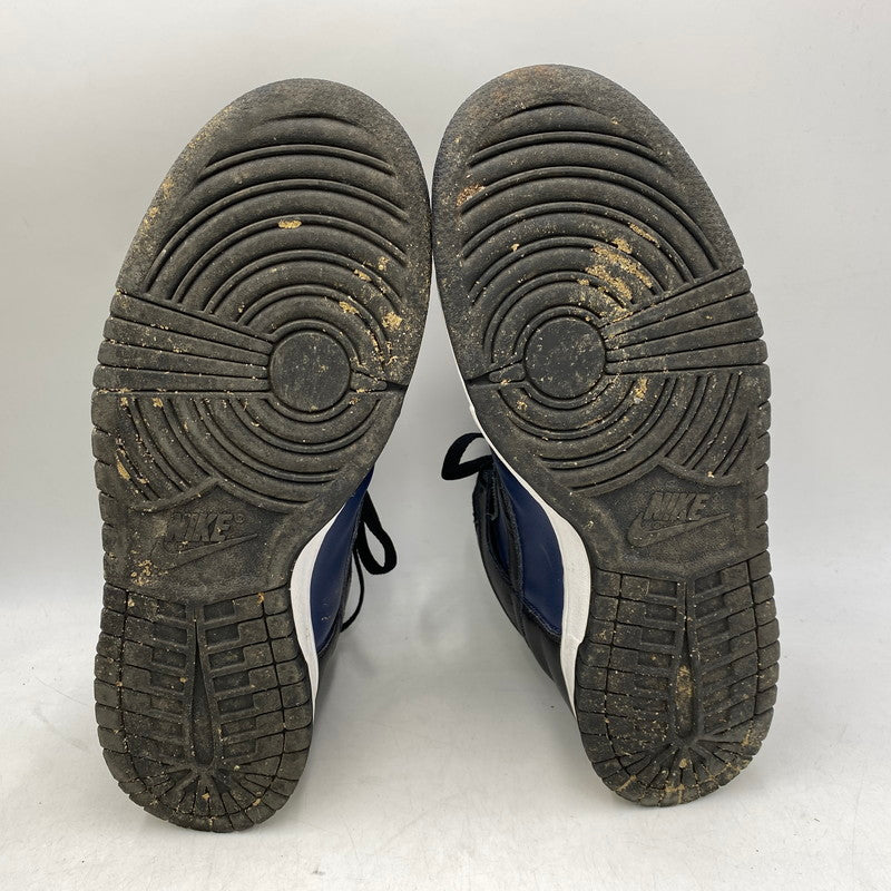 【現状渡し品】【メンズ】 NIKE ナイキ× FRAGMENT DESIGN フラグメントデザイン DJ0383-400 DUNK HIGH TOKYO ダンク ハイ 東京 スニーカー 靴 160-260829-kh-14-izu サイズ：29 カラー：MIDNIGHT NAVY/BLACK-WHITE 万代Net店