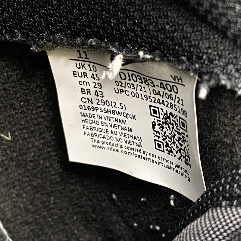 【現状渡し品】【メンズ】 NIKE ナイキ× FRAGMENT DESIGN フラグメントデザイン DJ0383-400 DUNK HIGH TOKYO ダンク ハイ 東京 スニーカー 靴 160-260829-kh-14-izu サイズ：29 カラー：MIDNIGHT NAVY/BLACK-WHITE 万代Net店
