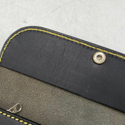 【中古品】【メンズ】 SAAD サード LEATHER FLAP BUTTON LONG WALLET レザーフラップボタン ロングウォレット 長財布 200-260820-as-11-izu カラー：ブラック 万代Net店