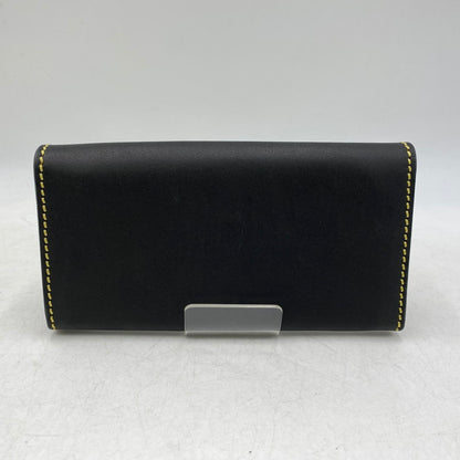 【中古品】【メンズ】 SAAD サード LEATHER FLAP BUTTON LONG WALLET レザーフラップボタン ロングウォレット 長財布 200-260820-as-11-izu カラー：ブラック 万代Net店