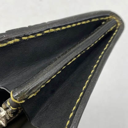【中古品】【メンズ】 SAAD サード LEATHER FLAP BUTTON LONG WALLET レザーフラップボタン ロングウォレット 長財布 200-260820-as-11-izu カラー：ブラック 万代Net店