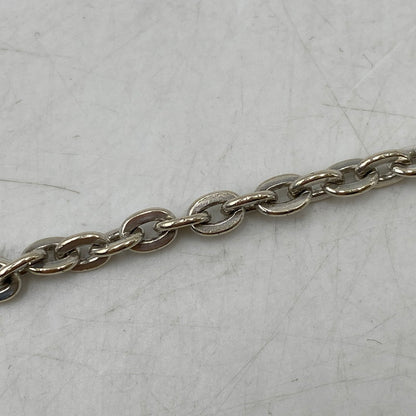 【中古品】【メンズ/レディース】 SAAD サード 925 AZUKI CHAIN NECKLACE アズキ チェーン ネックレス アクセサリー 191-260820-kh-06-izu カラー：シルバー 万代Net店