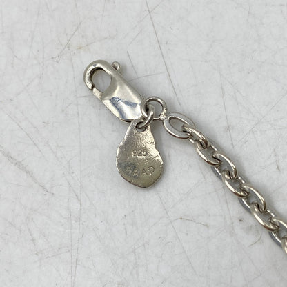 【中古品】【メンズ/レディース】 SAAD サード 925 AZUKI CHAIN NECKLACE アズキ チェーン ネックレス アクセサリー 191-260820-kh-06-izu カラー：シルバー 万代Net店