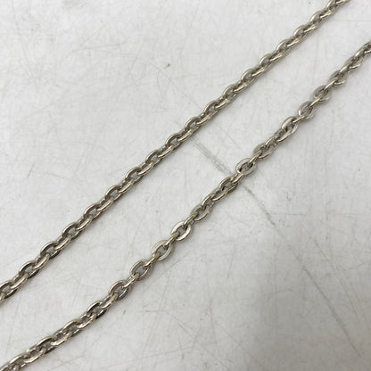 【中古品】【メンズ/レディース】 SAAD サード 925 AZUKI CHAIN NECKLACE アズキ チェーン ネックレス アクセサリー 191-260820-kh-06-izu カラー：シルバー 万代Net店