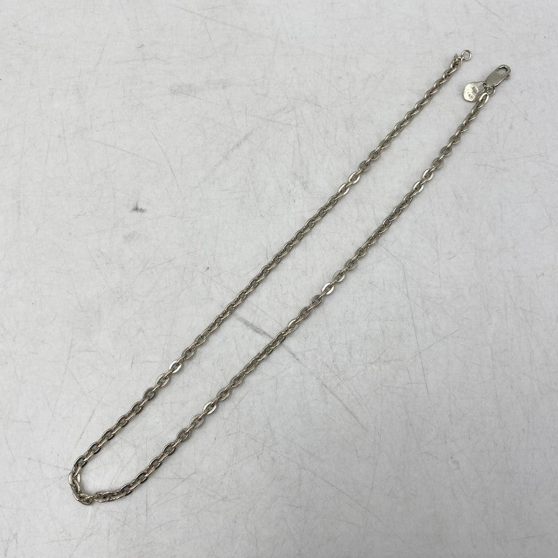 【中古品】【メンズ/レディース】 SAAD サード 925 AZUKI CHAIN NECKLACE アズキ チェーン ネックレス アクセサリー 191-260820-kh-06-izu カラー：シルバー 万代Net店