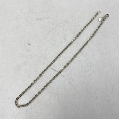 【中古品】【メンズ/レディース】 SAAD サード 925 AZUKI CHAIN NECKLACE アズキ チェーン ネックレス アクセサリー 191-260820-kh-06-izu カラー：シルバー 万代Net店