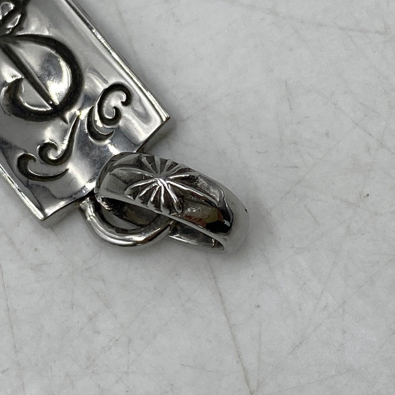 【中古品】【メンズ/レディース】 SAAD サード SUS 316L ARABESQUE SUNSYMBOL PLATE PENDANT TOP アラベスク サンシンボル プレート ペンダントトップ アクセサリー 191-260903-as-24-izu カラー：シルバー 万代Net店
