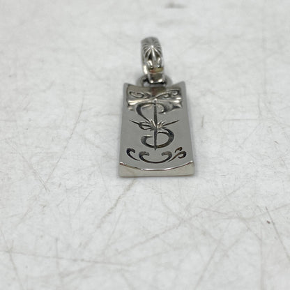 【中古品】【メンズ/レディース】 SAAD サード SUS 316L ARABESQUE SUNSYMBOL PLATE PENDANT TOP アラベスク サンシンボル プレート ペンダントトップ アクセサリー 191-260903-as-24-izu カラー：シルバー 万代Net店