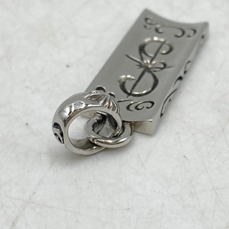 【中古品】【メンズ/レディース】 SAAD サード SUS 316L ARABESQUE SUNSYMBOL PLATE PENDANT TOP アラベスク サンシンボル プレート ペンダントトップ アクセサリー 191-260903-as-24-izu カラー：シルバー 万代Net店