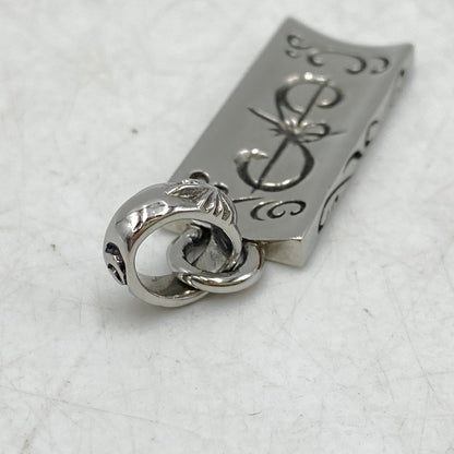 【中古品】【メンズ/レディース】 SAAD サード SUS 316L ARABESQUE SUNSYMBOL PLATE PENDANT TOP アラベスク サンシンボル プレート ペンダントトップ アクセサリー 191-260903-as-24-izu カラー：シルバー 万代Net店