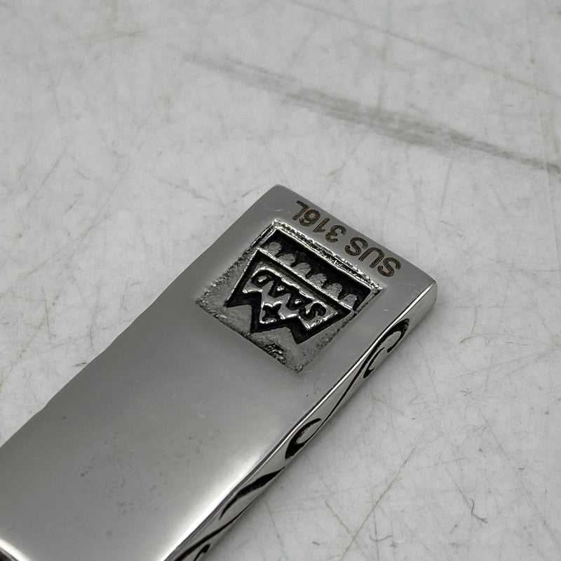 【中古品】【メンズ/レディース】 SAAD サード SUS 316L ARABESQUE SUNSYMBOL PLATE PENDANT TOP アラベスク サンシンボル プレート ペンダントトップ アクセサリー 191-260903-as-24-izu カラー：シルバー 万代Net店