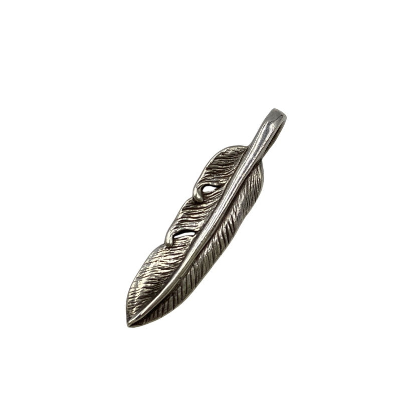 【中古品】【メンズ/レディース】 TADY&KING タディアンドキング FEATHER PENDANT TOP フェザー ペンダントトップ アクセサリー 191-260820-kh-05-izu カラー：シルバー 万代Net店