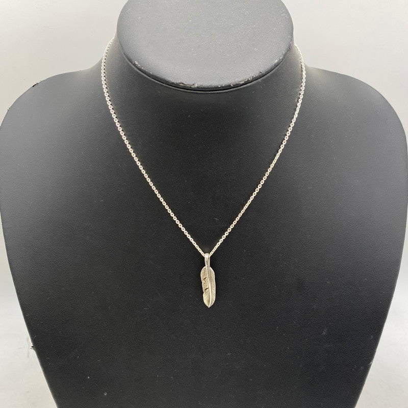 【中古品】【メンズ/レディース】 TADY&KING タディアンドキング FEATHER PENDANT TOP フェザー ペンダントトップ アクセサリー 191-260820-kh-05-izu カラー：シルバー 万代Net店