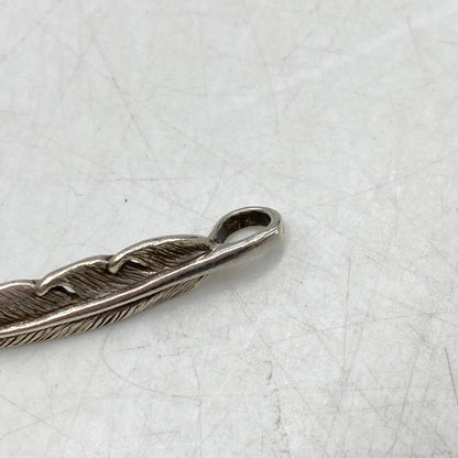 【中古品】【メンズ/レディース】 TADY&KING タディアンドキング FEATHER PENDANT TOP フェザー ペンダントトップ アクセサリー 191-260820-kh-05-izu カラー：シルバー 万代Net店