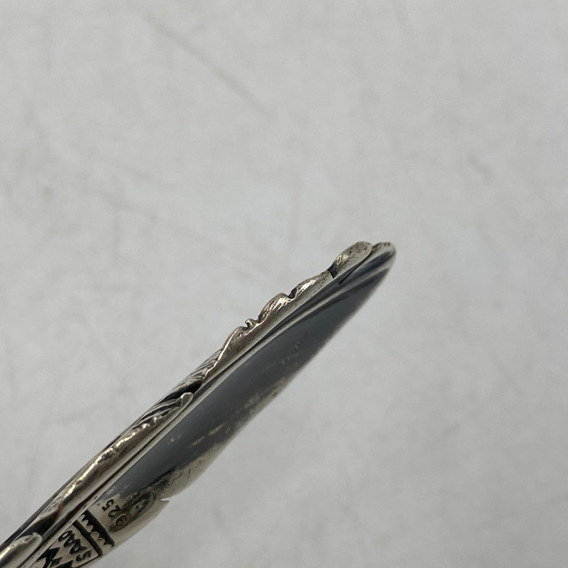 【中古品】【メンズ/レディース】 SAAD サード 925 BRONZE HEART FEATHER PENDANT TOP ブロンズ ハート フェザー ペンダントトップ アクセサリー 191-260820-kh-03-izu カラー：シルバー 万代Net店