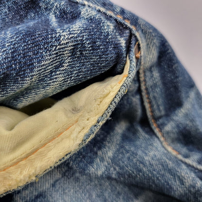 【中古品】【メンズ】 EVISU エヴィス NO.2 KAMOME PAINT DENIM PANTS LOT.2000 カモメペイント デニムパンツ ジーンズ 156-260822-as-04-izu サイズ：34×35 カラー：インディゴ 万代Net店