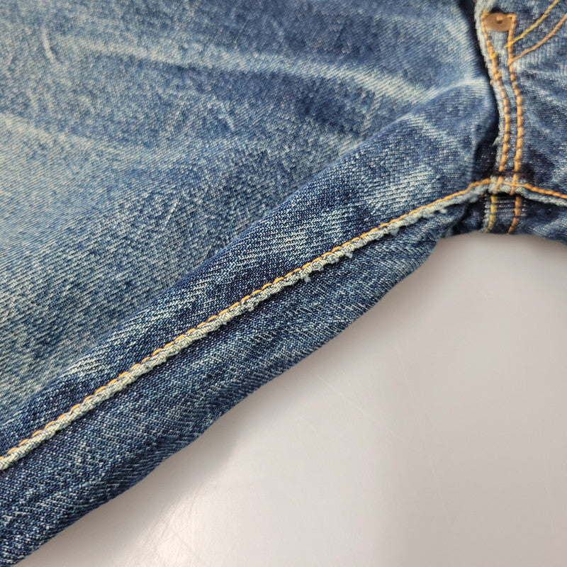 【中古品】【メンズ】 EVISU エヴィス NO.2 KAMOME PAINT DENIM PANTS LOT.2000 カモメペイント デニムパンツ ジーンズ 156-260822-as-04-izu サイズ：34×35 カラー：インディゴ 万代Net店
