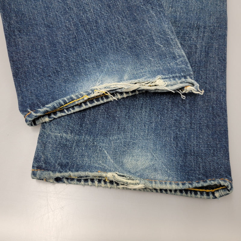 【中古品】【メンズ】 EVISU エヴィス NO.2 KAMOME PAINT DENIM PANTS LOT.2000 カモメペイント デニムパンツ ジーンズ 156-260822-as-04-izu サイズ：34×35 カラー：インディゴ 万代Net店