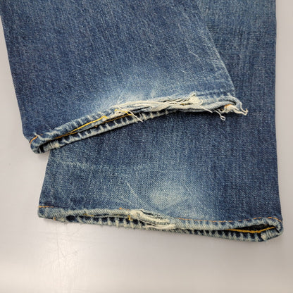 【中古品】【メンズ】 EVISU エヴィス NO.2 KAMOME PAINT DENIM PANTS LOT.2000 カモメペイント デニムパンツ ジーンズ 156-260822-as-04-izu サイズ：34×35 カラー：インディゴ 万代Net店