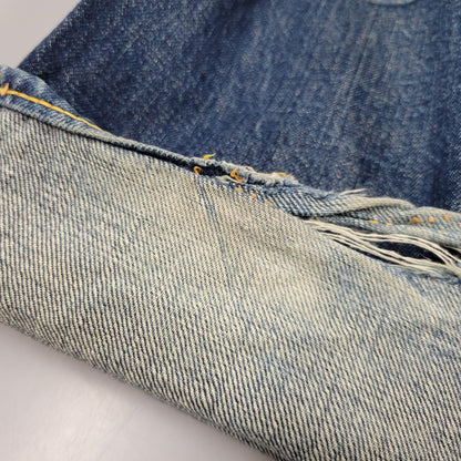 【中古品】【メンズ】 EVISU エヴィス NO.2 KAMOME PAINT DENIM PANTS LOT.2000 カモメペイント デニムパンツ ジーンズ 156-260822-as-04-izu サイズ：34×35 カラー：インディゴ 万代Net店