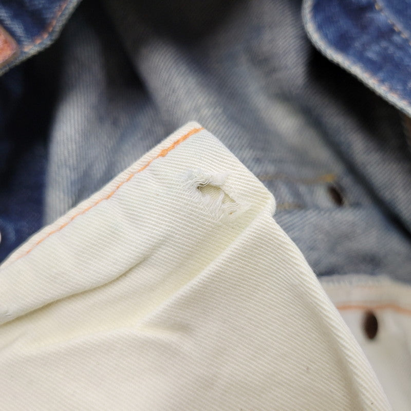 【中古品】【メンズ】 EVISU エヴィス NO.2 KAMOME PAINT DENIM PANTS LOT.2000 カモメペイント デニムパンツ ジーンズ 156-260822-as-04-izu サイズ：34×35 カラー：インディゴ 万代Net店