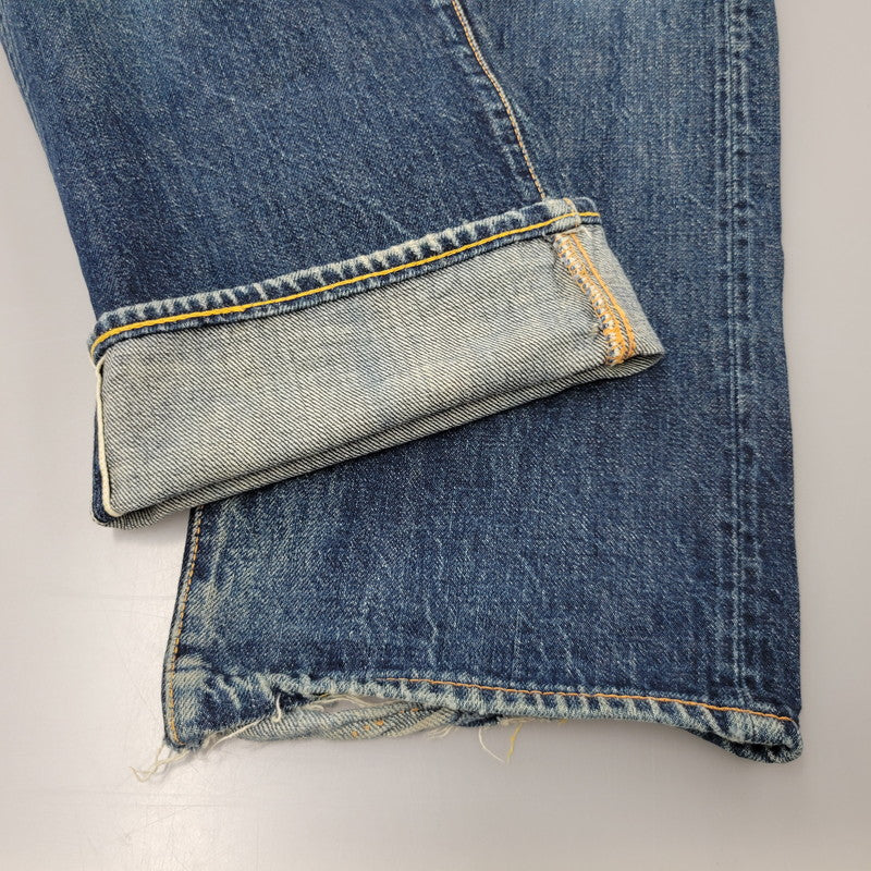 【中古品】【メンズ】 EVISU エヴィス NO.2 KAMOME PAINT DENIM PANTS LOT.2000 カモメペイント デニムパンツ ジーンズ 156-260822-as-04-izu サイズ：34×35 カラー：インディゴ 万代Net店