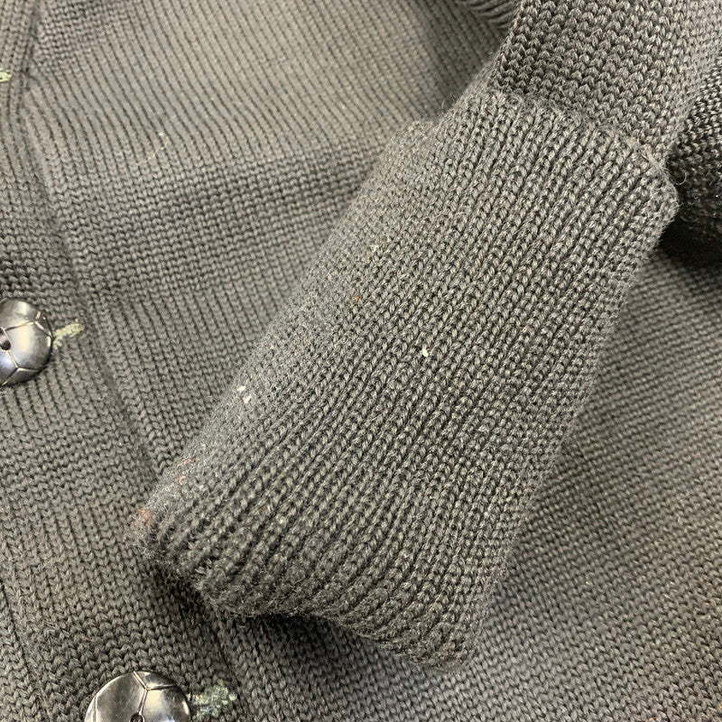 【中古品】【メンズ】 VINTAGE 50S LETTERED CARDIGAN レタード カーディガン トップス 長袖 146-260819-cs-02-izu サイズ：不明 カラー：ブラック×オレンジ 万代Net店