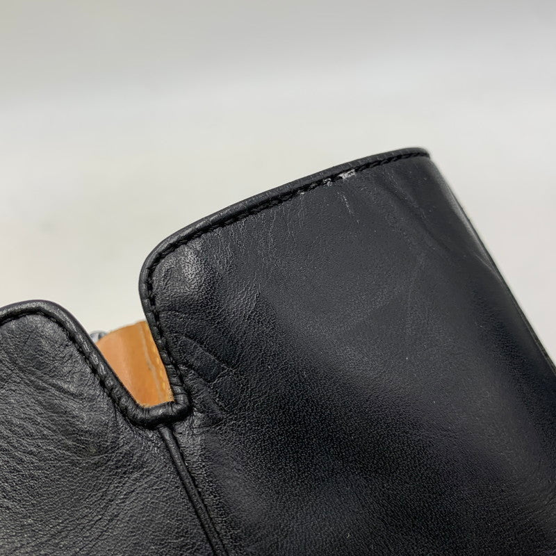 【現状渡し品】【メンズ】 N.HOOLYWOOD エヌハリウッド 460 SIDE ZIP LEATHER BOOTS サイド ジップ レザー ブーツ シューズ 靴 164-260819-cs-07-izu サイズ：M カラー：ブラック 万代Net店